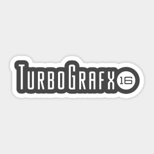 TurboGrafx Sticker